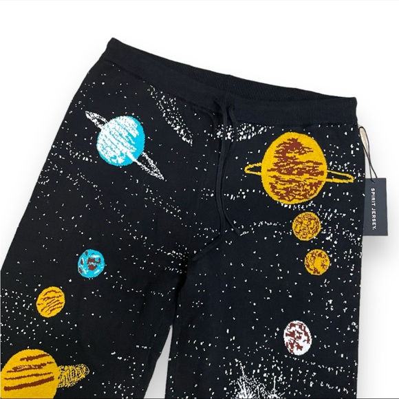 NWT SPIRIT JERSEY Wish You Were Here Knit Jogger Sweat Pants Unisex Small - Picture 7 of 13